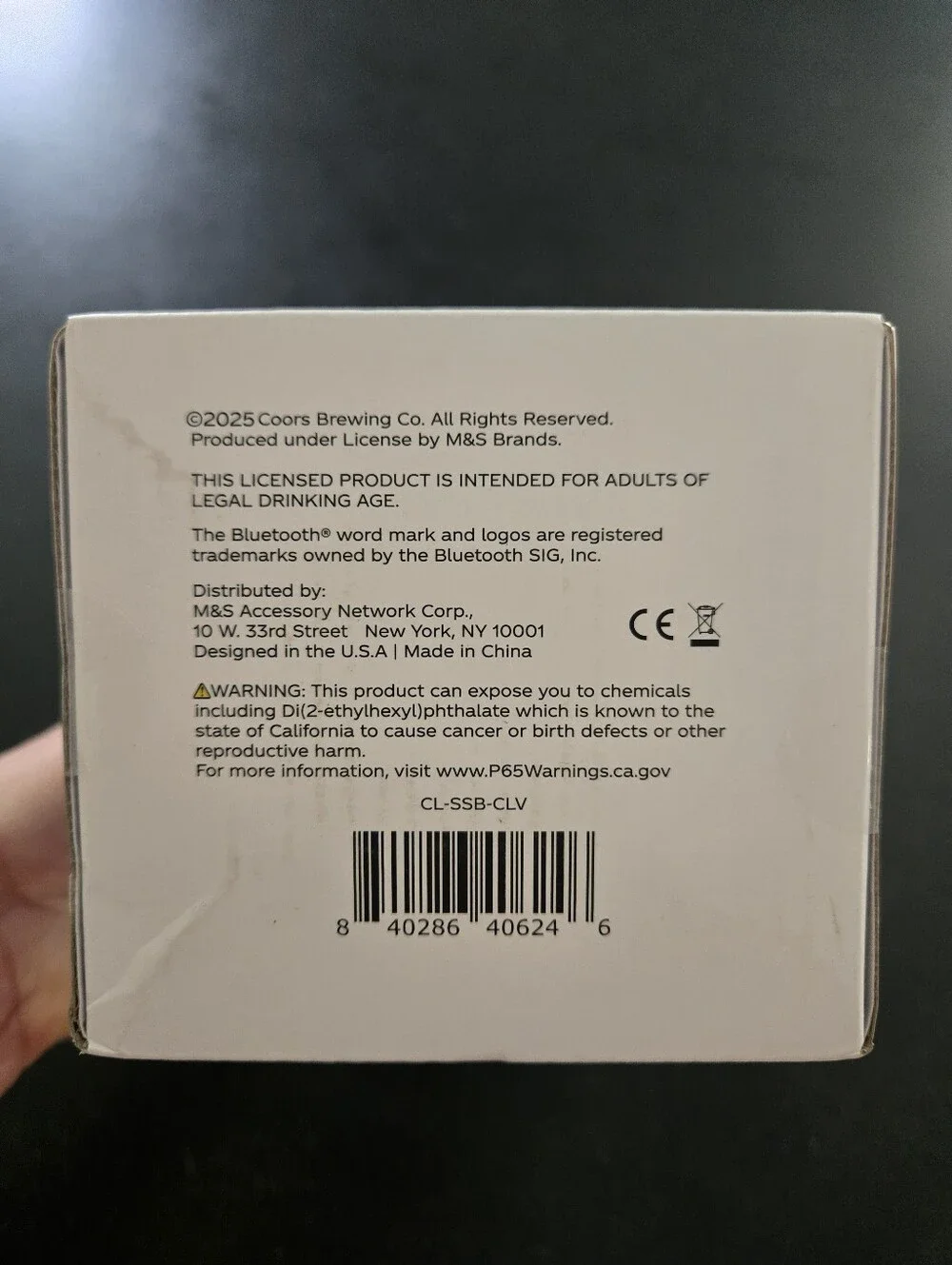 Coor Light Tumbler With Speaker